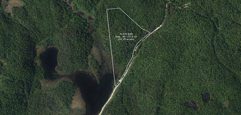 Terrain à vendre en Outaouais -  22 acres à Val-des-Monts